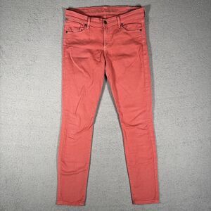 Citizens Of Humanity Thompson Medium Rise Skinny Jeans Women’s Size 29‎ Salmon
